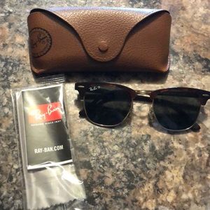 Polarized Clubmaster Ray-Bans